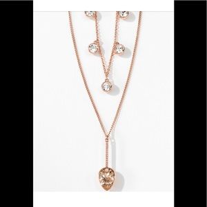 It Takes Two Necklace Blush